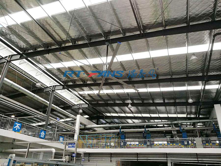 大型工業(yè)吊扇為什么更受廠房車間歡迎？