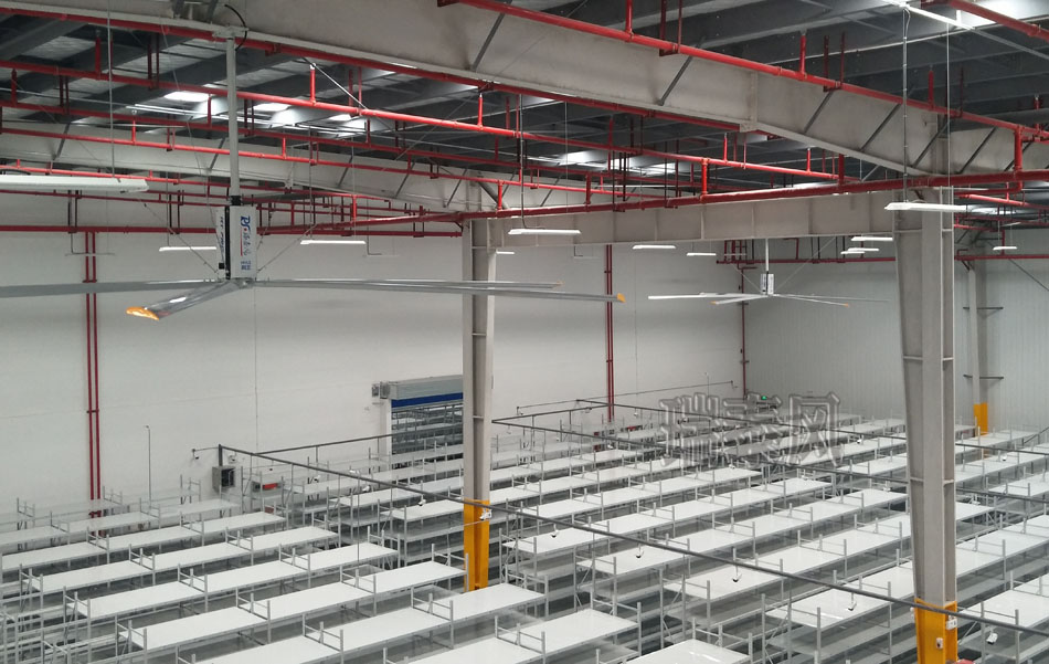 倉(cāng)儲(chǔ)物流降溫解決方案